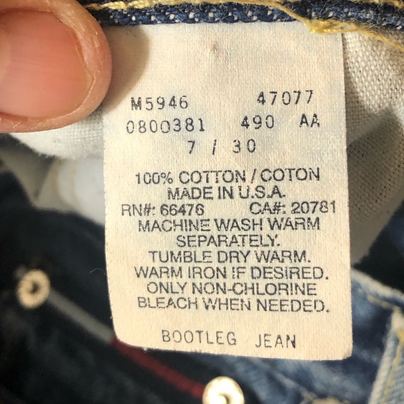 Vintage Tommy Hilfiger Bootleg Jean - Picture 2 of 8